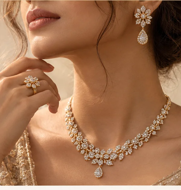 Elegant diamond jewellery